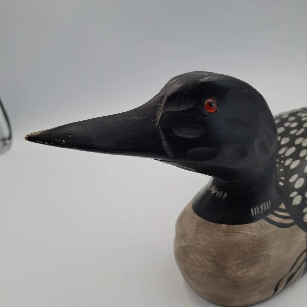 Heritage Mint Ltd Carved Wood Loon Decoy 13